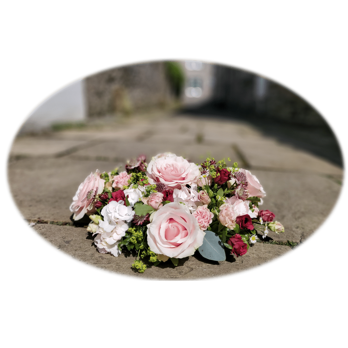 Flower Wreath Posy Funeral Flowers Kirkby Lonsdale Florist