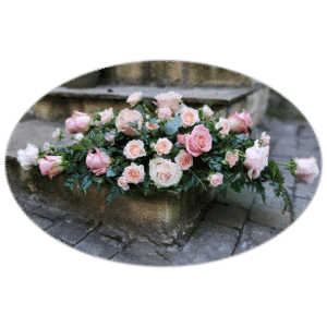 Flower Wreath Posy Funeral Flowers Kirkby Lonsdale Florist